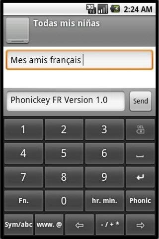 Phonic Keyboard French截图2
