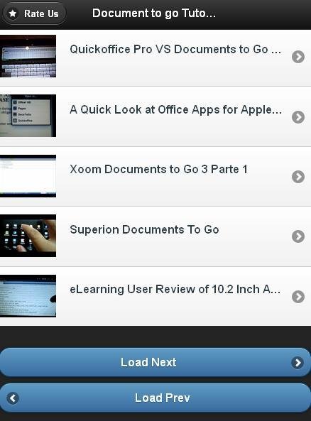 Documents To Go Tutorial...截图2