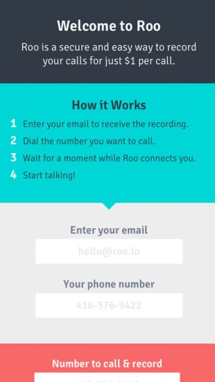 Roo: Any Phone Call Recorder.截图3