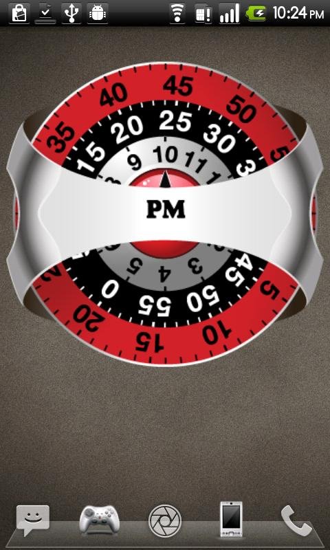 Rotating Analog Clock HD Lite截图3