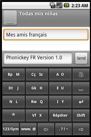 Phonic Keyboard French截图1