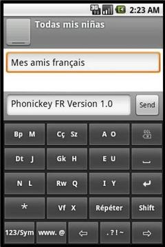 Phonic Keyboard French截图