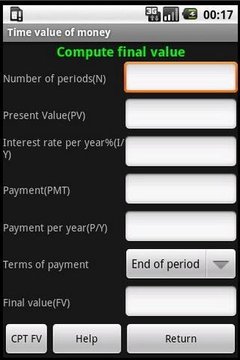 BAIIPLUS Financial Calculator截图