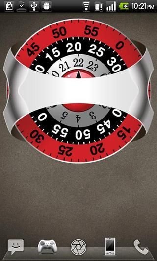 Rotating Analog Clock HD Lite截图4