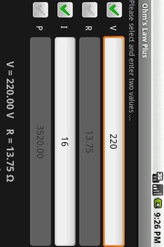 Ohm's Law PLUS截图