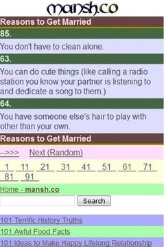 101 Reasons to Get Married截图