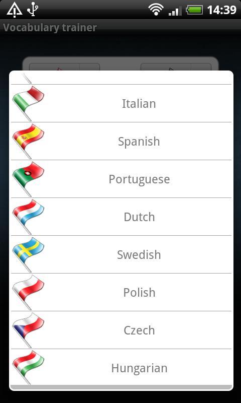 Vocabulary trainer截图3