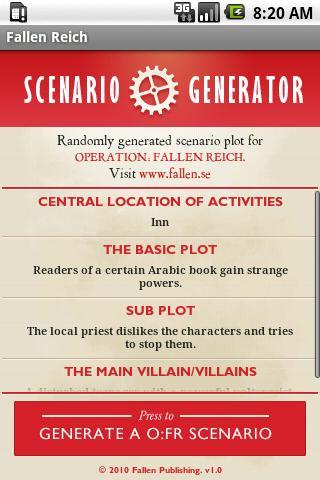 O:FR Scenario Generator截图2