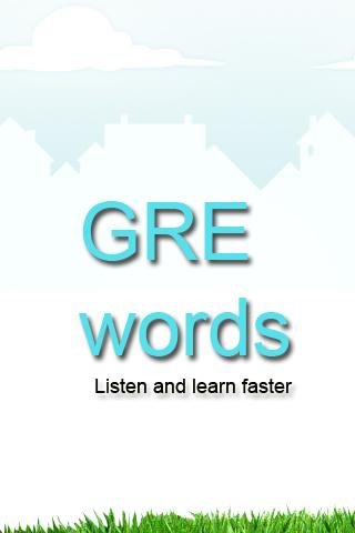 GRE SAT Words Audio 200截图3