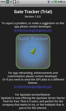 Gps Tracker Gate(Free)截图