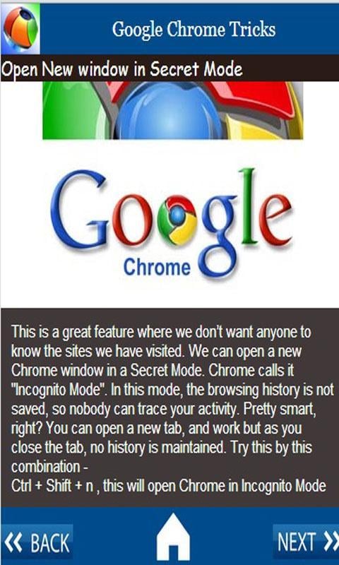 Google Chrome Tricks截图3