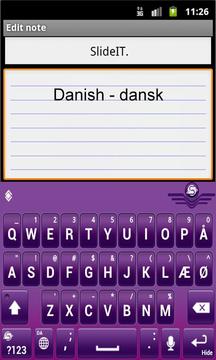 SlideIT Danish Pack截图