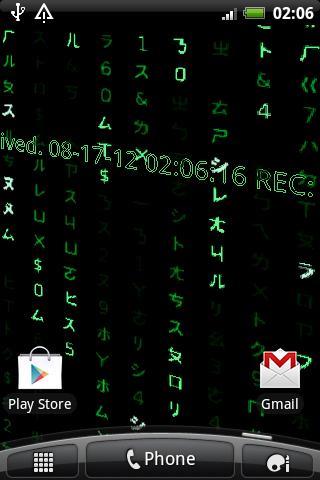 3D Matrix Live Wallpaper截图4