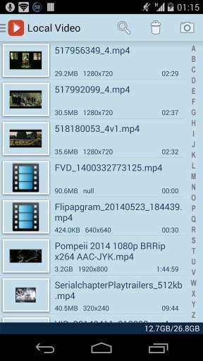 Media Player Android截图2