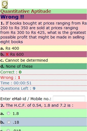 Quantitative Aptitude截图4