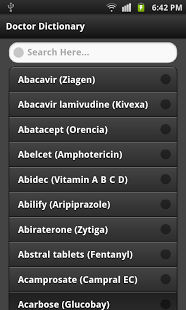 Medicine + Drugs Dictionary截图1