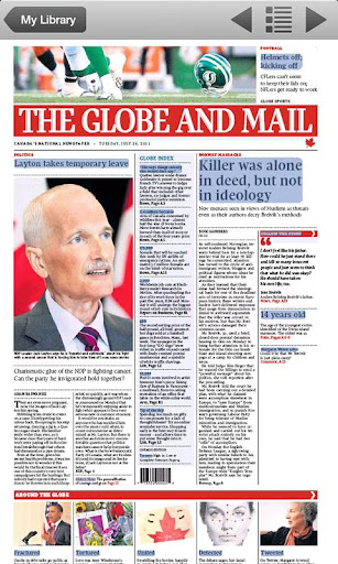 The Globe and Mail’s Globe2Go截图4