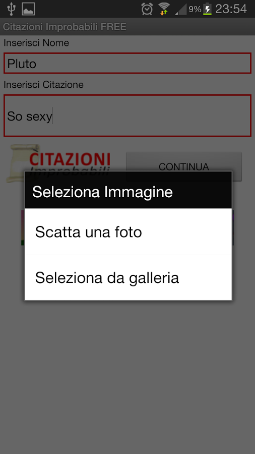 Citazioni Improbabili FREE截图2