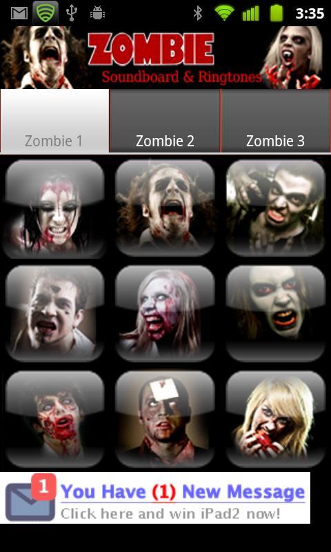 Zombie Soundboard & Ringtones截图1