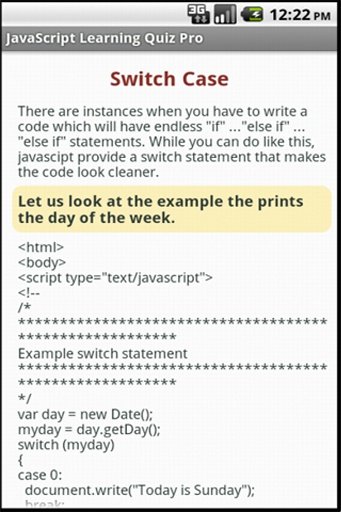 JavaScript Learning Quiz截图2