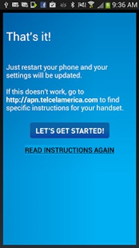 Telcel America Data Settings截图9