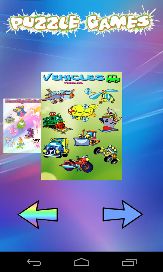 Vehicles Puzzles截图2