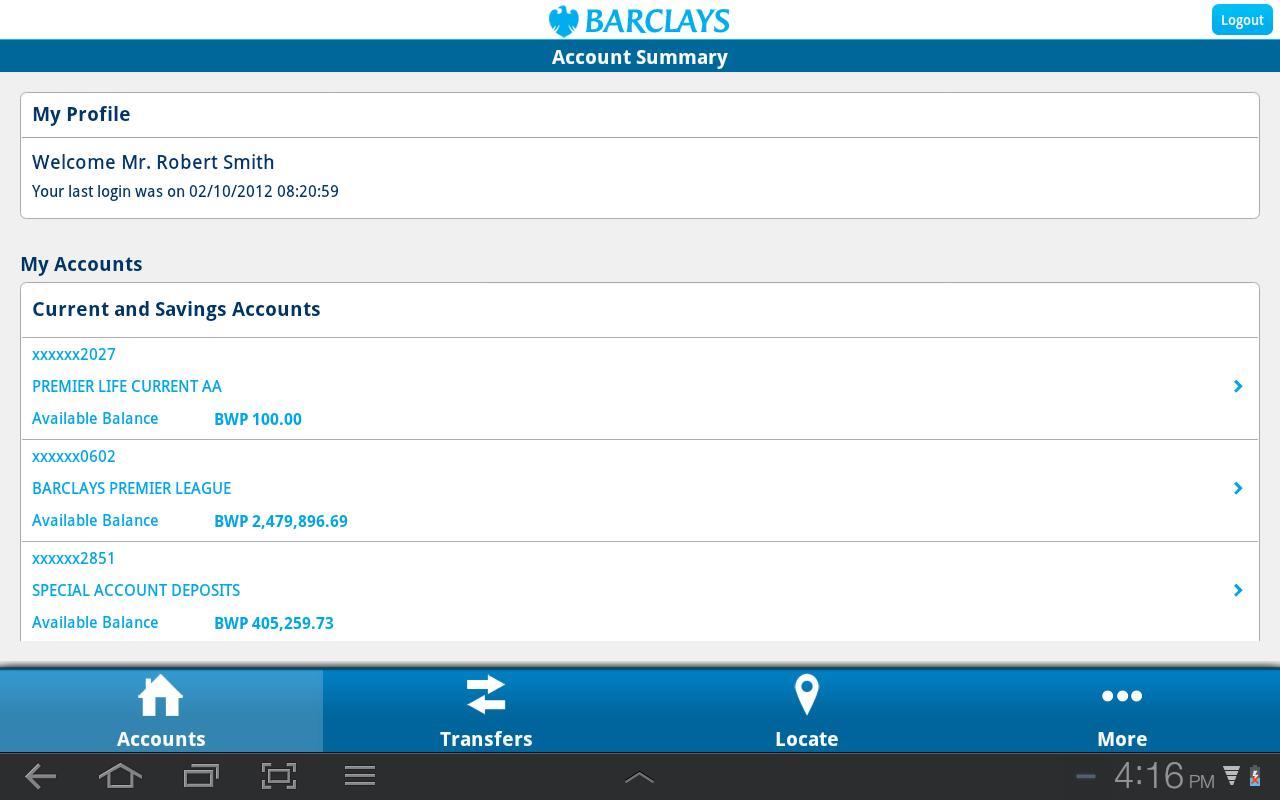 Barclays Botswana截图6