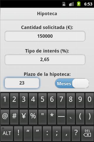 Calculadora Hipoteca截图2