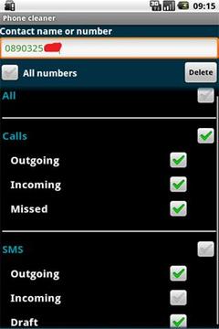Phone Cleaner Free- sms/calls截图