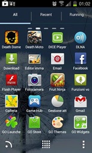 Go Galaxy S3 Theme Dandelion截图6