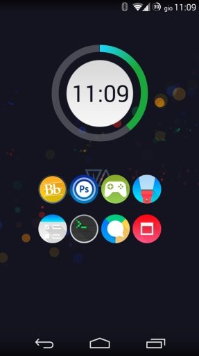 Aurora UI Zooper widget截图2