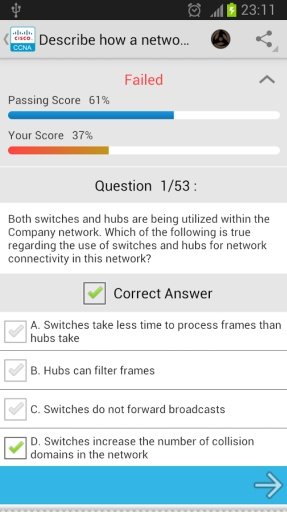 CCNA Quiz截图7