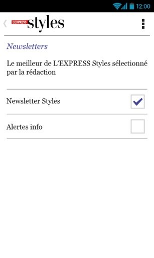 L'Express Styles截图8