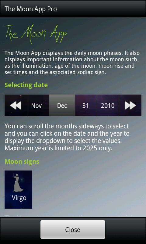The Moon Phase App Lite截图5