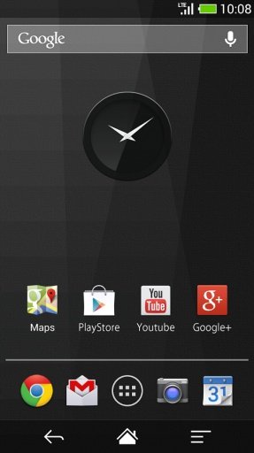 Glass clock widget B -Me Clock截图3