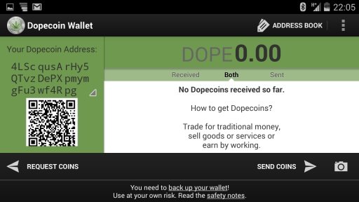 DopeCoin Mobile Wallet截图4