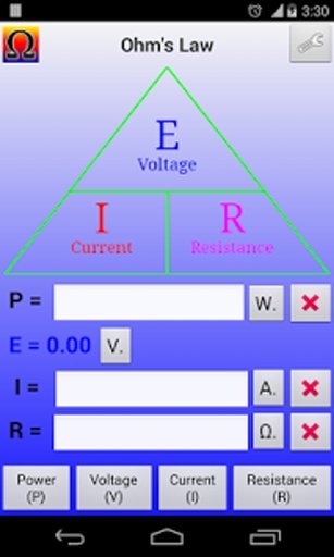 欧姆定律计算器 Ohm's Law Calculator截图10