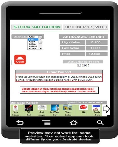 Stock Valuation Calculat...截图5