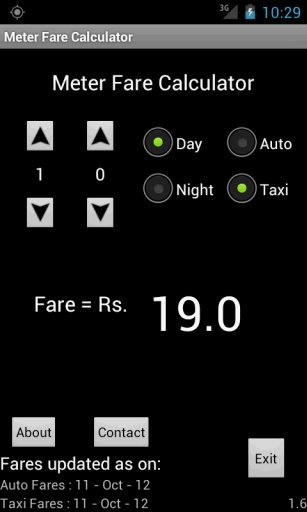 Mumbai Meter Fare Calculator截图3