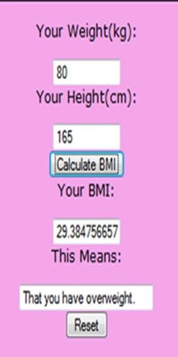 Body Mass Index BMI Calculator截图6