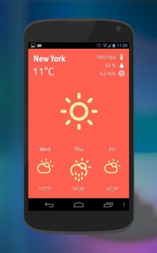 Weather App For Android截图9