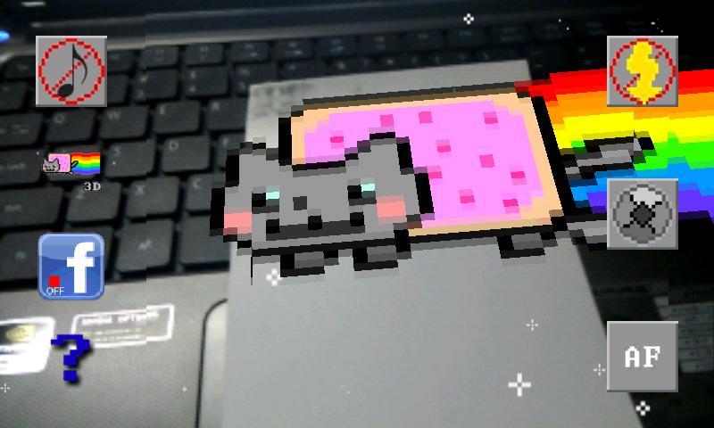 Nyan Cat AR Camera截图2