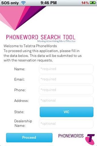 Telstra PhoneWords截图5