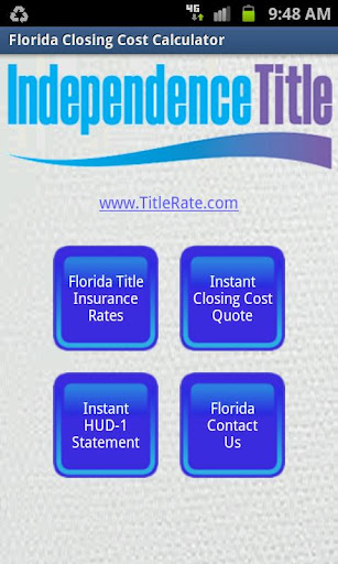 FL Closing Cost Calculator截图1