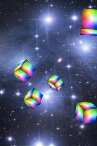 Live Wall: Flying Cubes!(Free)截图3