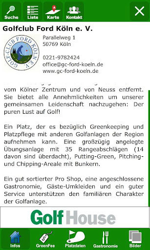 Golff&uuml;hrer - German-Golf-Guide截图2