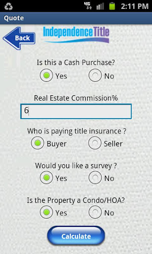 FL Closing Cost Calculator截图2