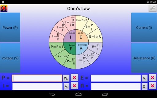 欧姆定律计算器 Ohm's Law Calculator截图9