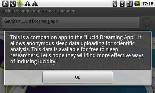 Lucid Dreaming Data Uploader截图1