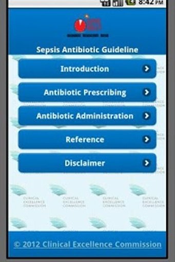 Sepsis Antibiotic Guideline截图5